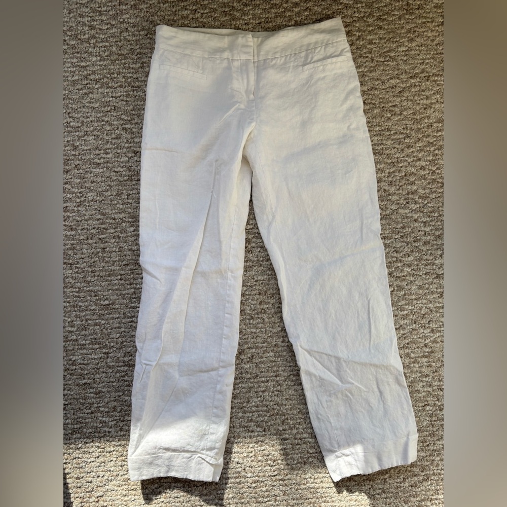 Brooks Brothers Irish Linen Lined Pants Size 4